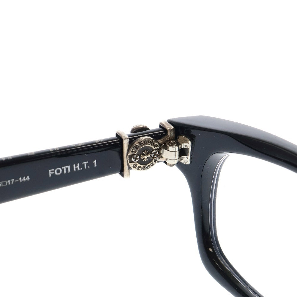 CHROME HEARTS(クロムハーツ) FOTI H.T 1 フォティデザインフレームアイウェア ブラックフレーム 眼鏡 サングラス