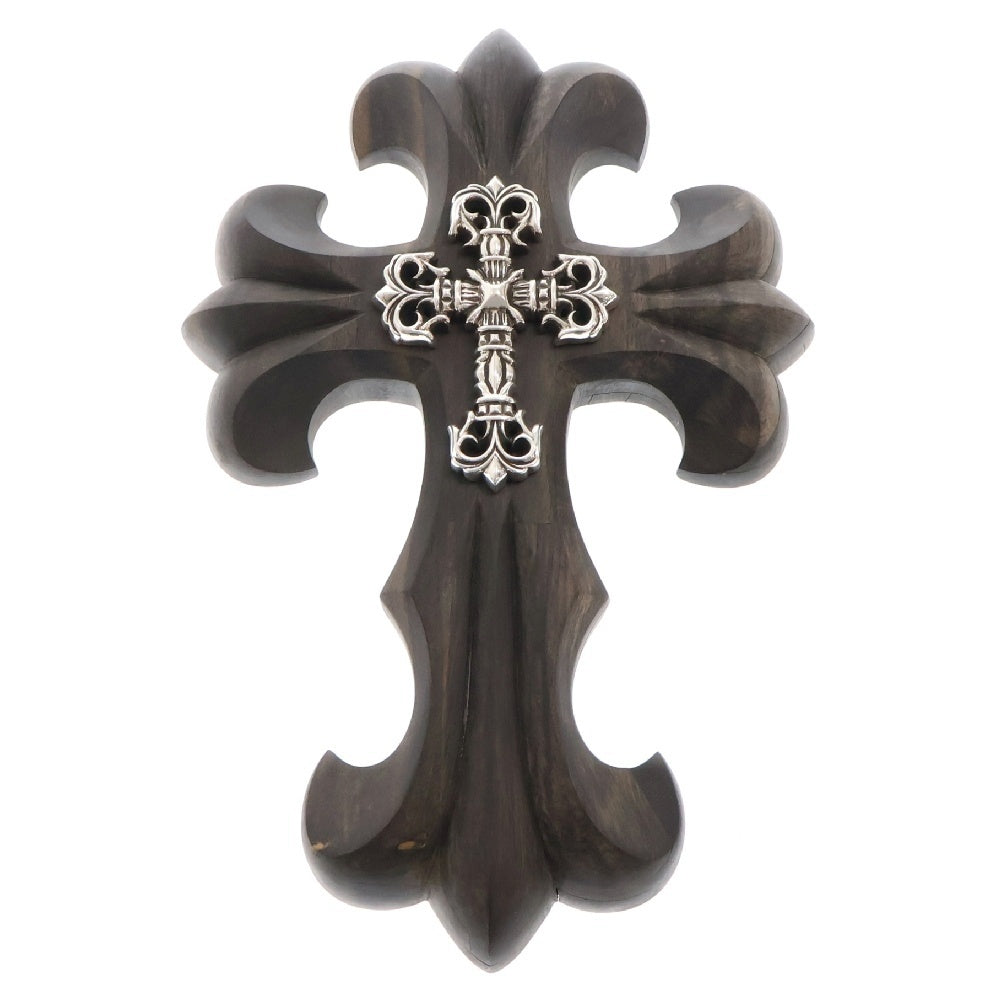 CHROME HEARTS(クロムハーツ) EBONY FILIG CROSS フィリグリークロス付きエボニー壁掛けオブジェ