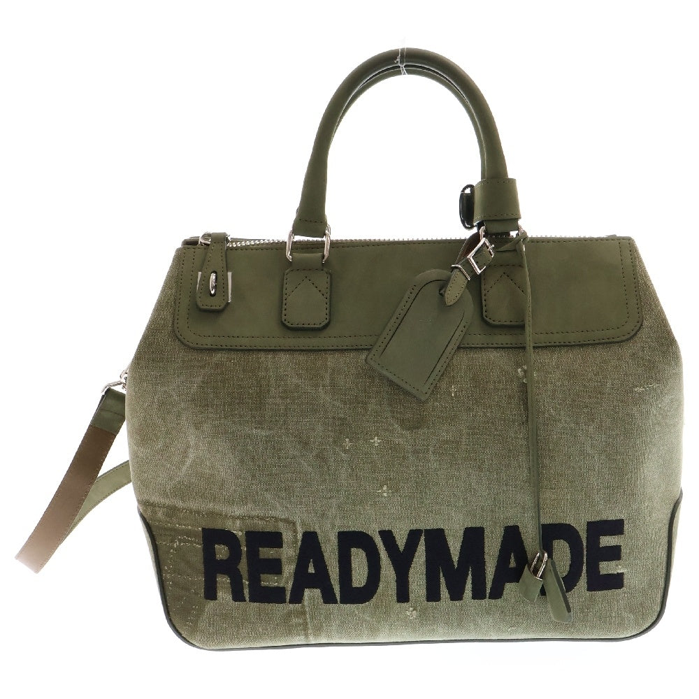 READY MADE(レディメイド) GYM BAG M ジムバッググ ボストンバッグ RE-CO-KH-00-00-165 カーキ