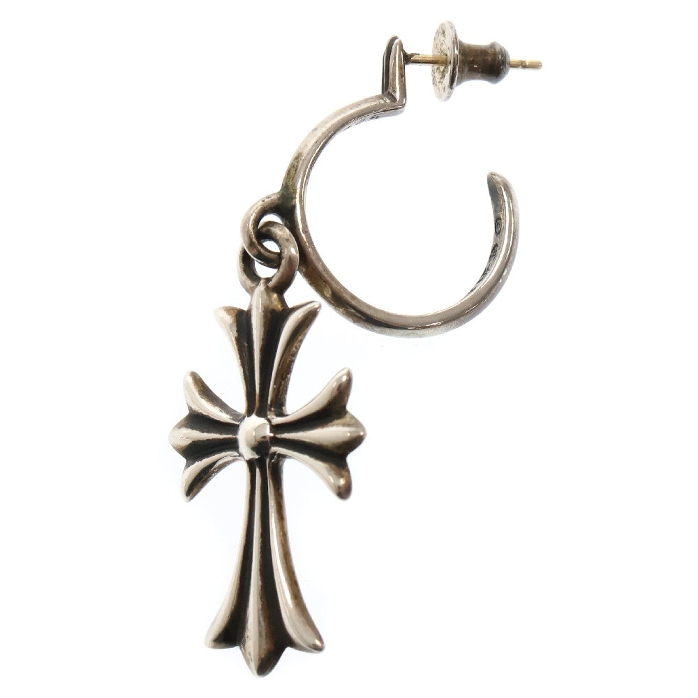 CHROME HEARTS(クロムハーツ) TINY CH CROSS タイニーCHクロス フープピアス シルバー BCA115