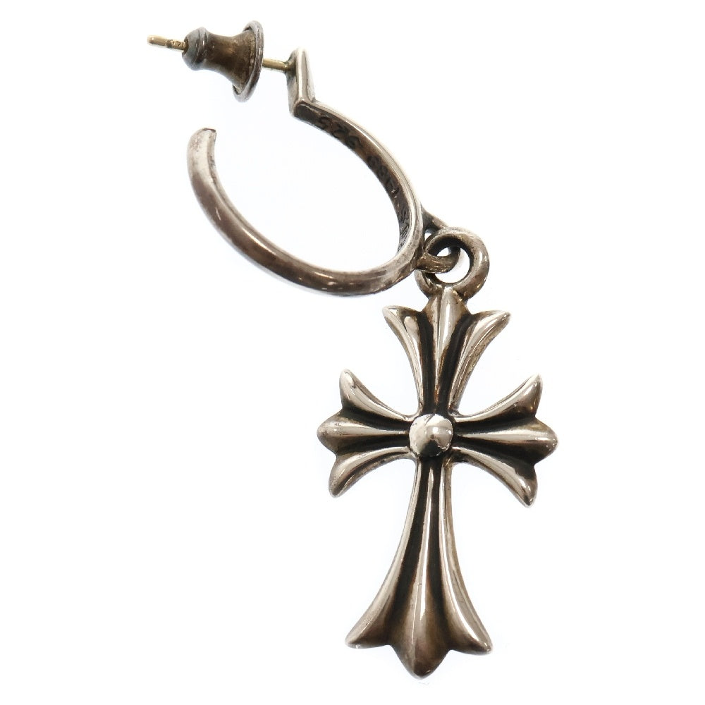 CHROME HEARTS(クロムハーツ) TINY CH CROSS タイニーCHクロス フープピアス シルバー BCA115