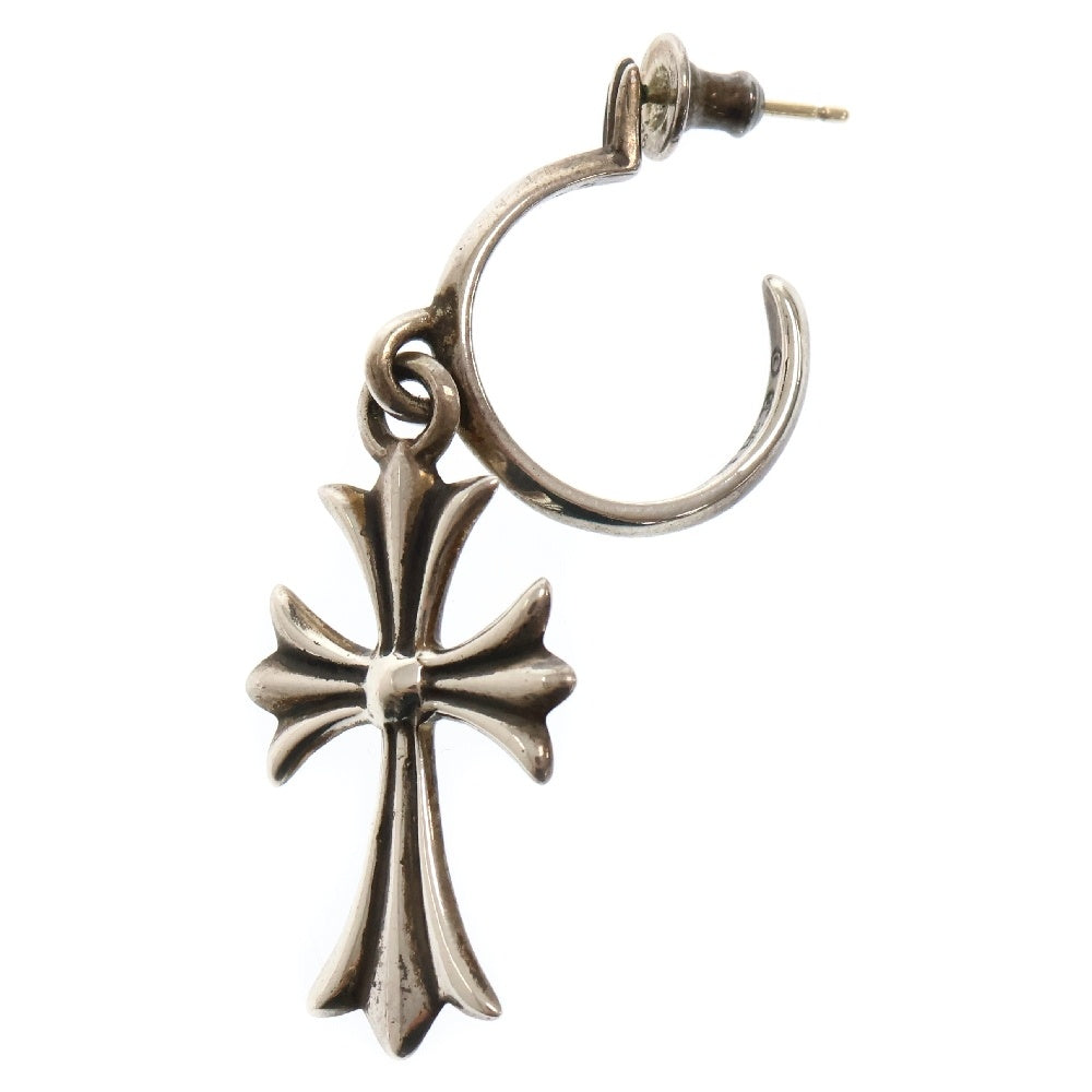 CHROME HEARTS(クロムハーツ) TINY CH CROSS タイニーCHクロス フープピアス シルバー BCA115
