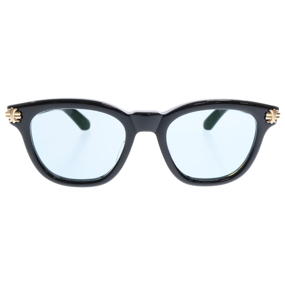CHROME HEARTS(クロムハーツ) SMOKE SHOW スモークショー CHプラス テンプル ウェリントン アイウェア メガネ 眼鏡 ブラック