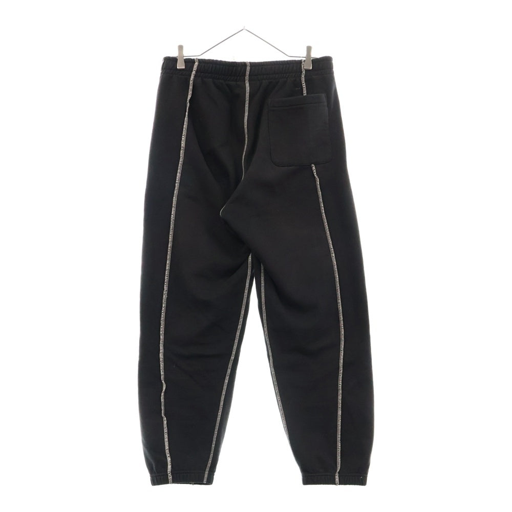 SUPREME(シュプリーム) 22SS Coverstitch Sweatpant カバーステッチスウェットパンツ ブラック