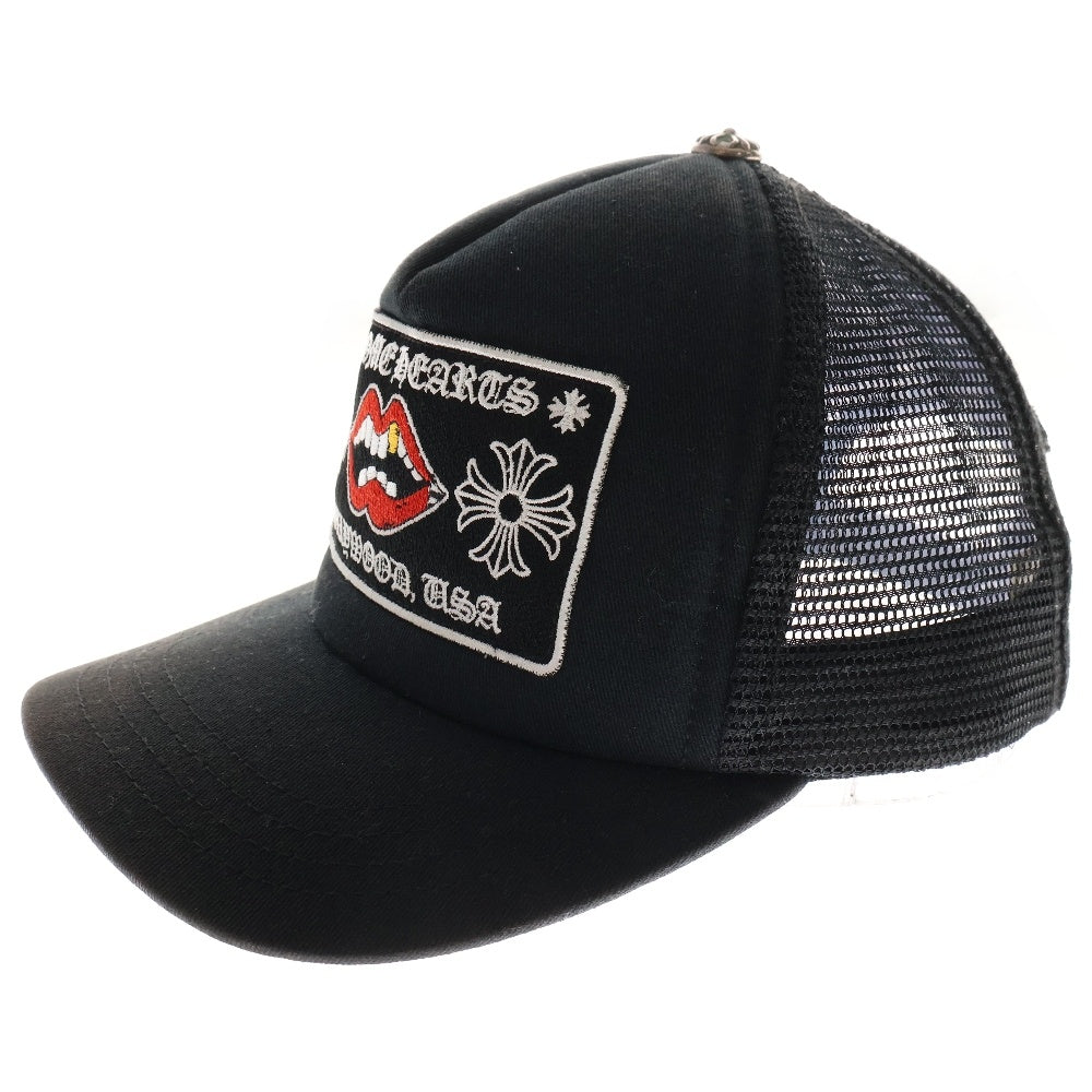 CHROME HEARTS(クロムハーツ) ×MATTYBOY CHOMPER TRUCKER CAP マッティボーイ チョンパー トラッカーキャップ 帽子 ブラック