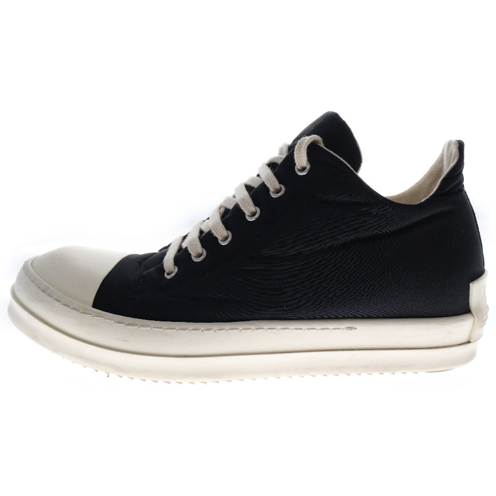 DRKSHDW(ダークシャドウ) Strobe Cotton Nylon Low Black Milk ストローブ コットン ナイロン ローカットスニーカー ブラック DU02B4802