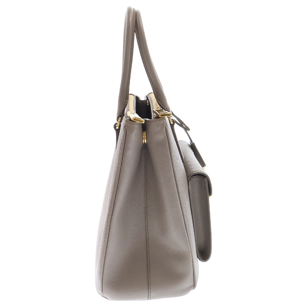 PRADA(プラダ) サフィアーノレザー ハンドバッグ グレー WS8334