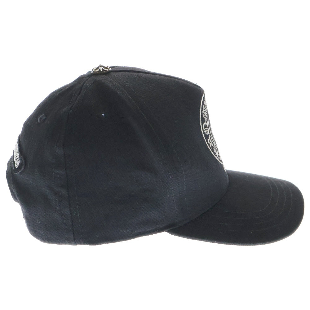 CHROME HEARTS(クロムハーツ) BASEBALL TRUCKER ベースボールトラッカー ホースシュー刺繍キャップ帽子 ブラック