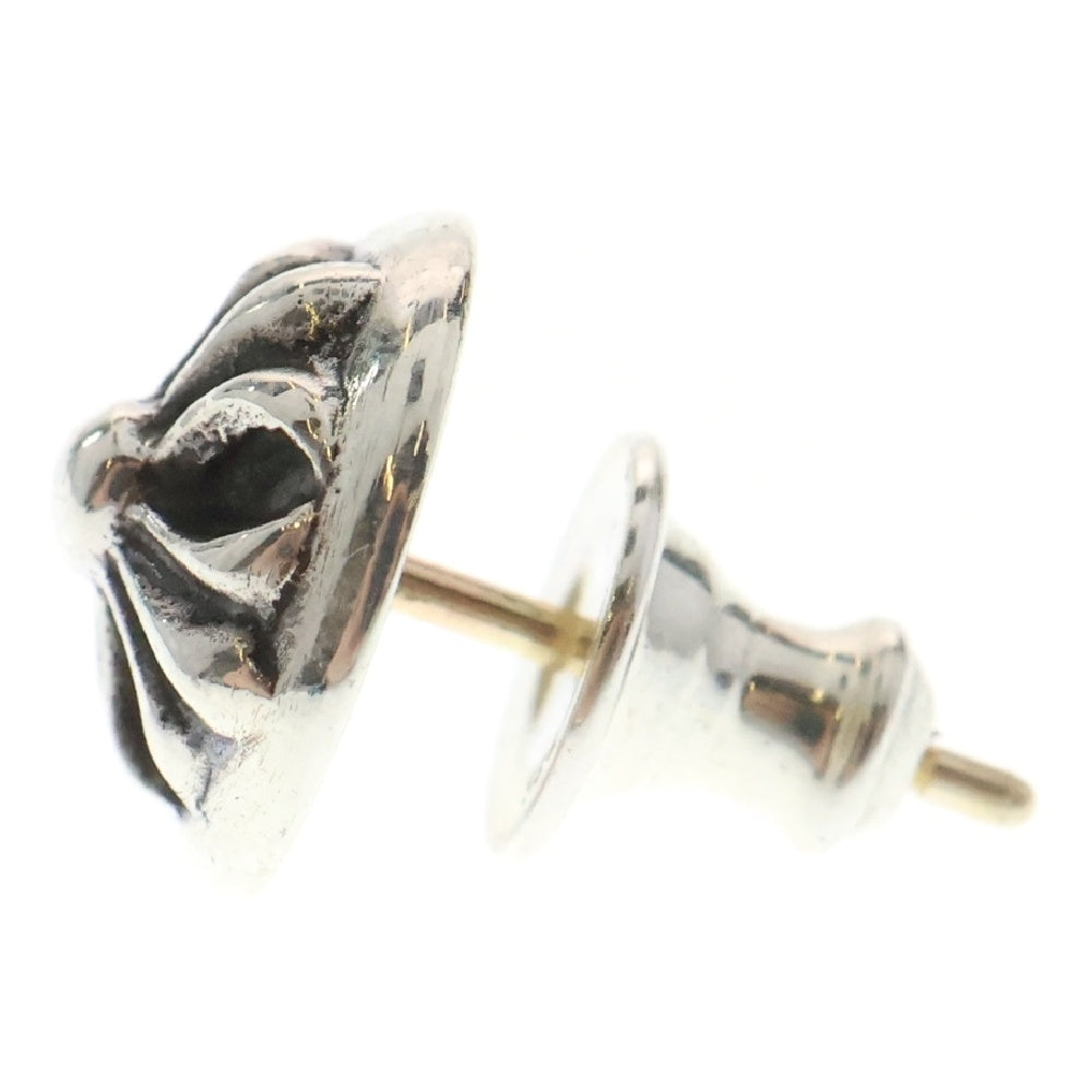 CHROME HEARTS(クロムハーツ) STUD CRSBLL クロスボールスタッドピアス シルバー BCA110