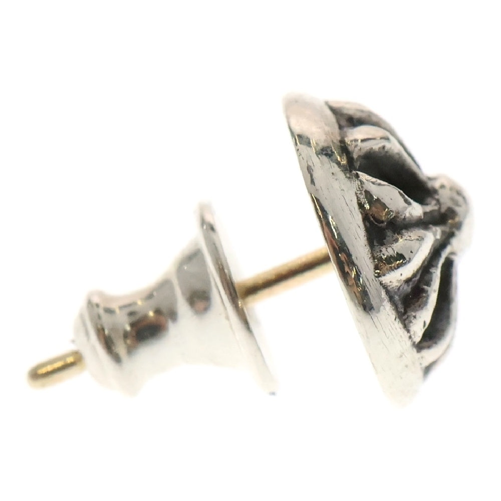 CHROME HEARTS(クロムハーツ) STUD CRSBLL クロスボールスタッドピアス シルバー BCA110