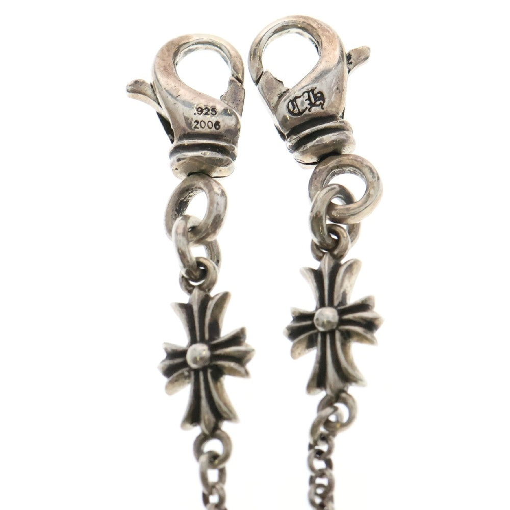 CHROME HEARTS(クロムハーツ) MASK ROLL-CHIN 2 CLIP マスク ロールチェーン 2クリップ シルバー BCA291