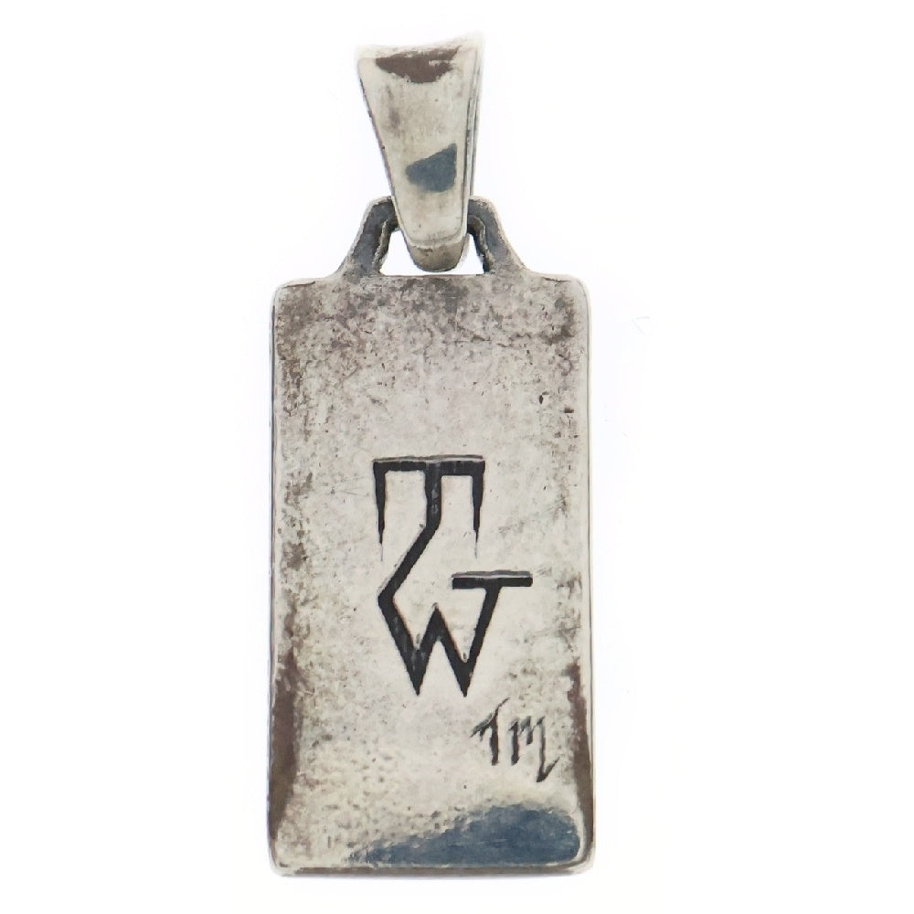 Travis Walker(トラヴィスワーカー) JUST4U ライセンスプレートペンダント スモール ネックレストップ