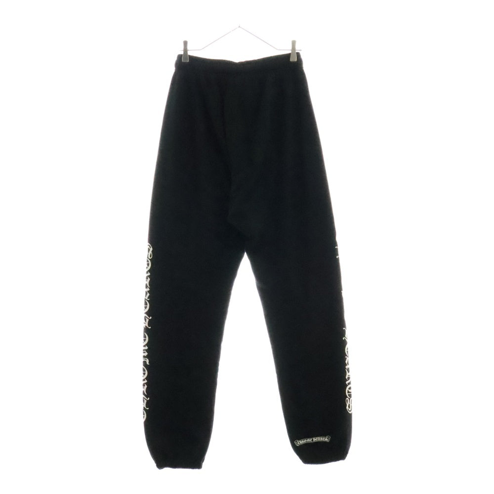CHROME HEARTS(クロムハーツ) SWEAT PANTS サイドロゴプリントロングパンツ ブラック