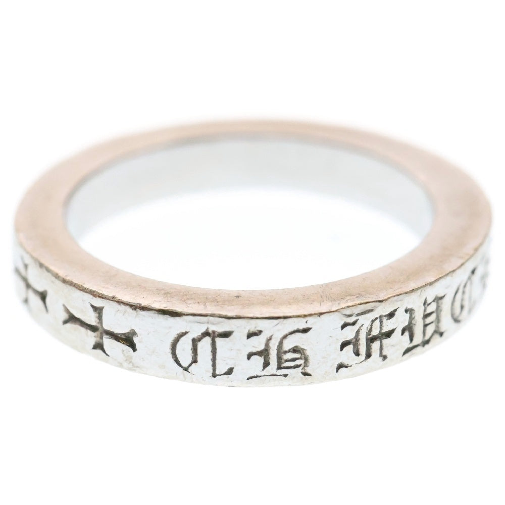 CHROME HEARTS(クロムハーツ) 18K 3mm SPACER FUCKYOU 18K 3mmスペーサー ファックユー ホワイトゴールドリング