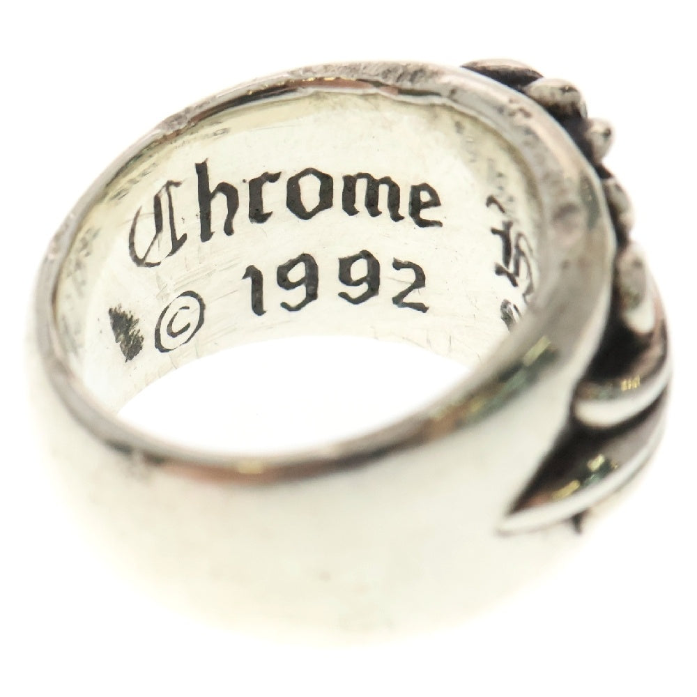 CHROME HEARTS(クロムハーツ) FLRL CRS フローラルクロス リング シルバー BCA346