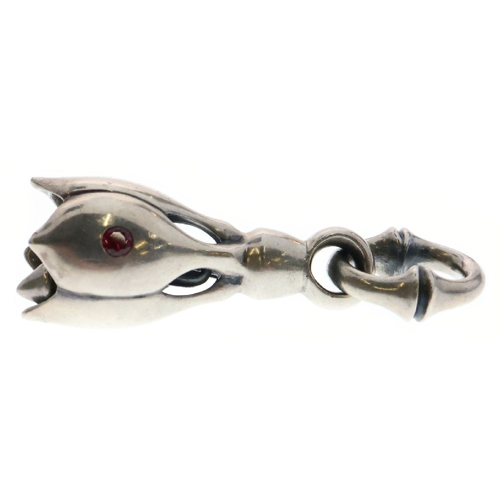 LONE ONES(ロンワンズ) Tear Bell Pendant ティアベルM ペンダントトップ ルビー シルバー
