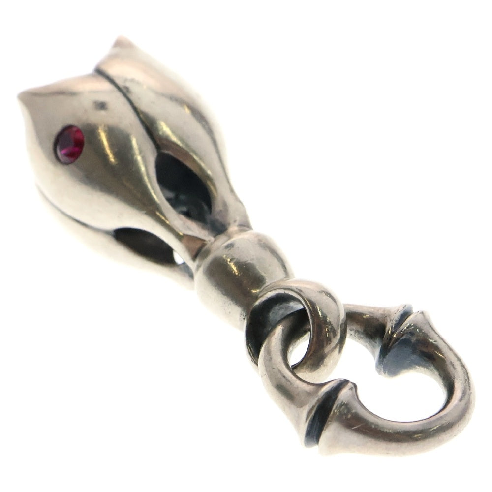 LONE ONES(ロンワンズ) Tear Bell Pendant ティアベルM ペンダントトップ ルビー シルバー