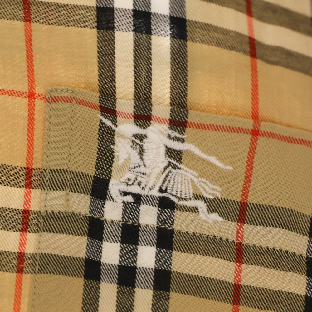 BURBERRY(バーバリー) ノバチェック 長袖シャツ ベージュ