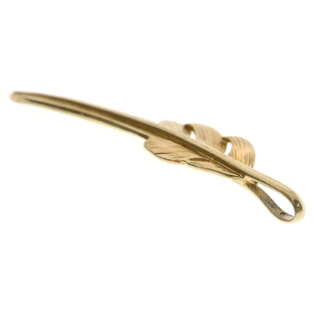 LARRY SMITH(ラリースミス) 18K KAZEKIRI FEATHER PENDANT カゼキリフェザー ペンダントトップ ゴールド