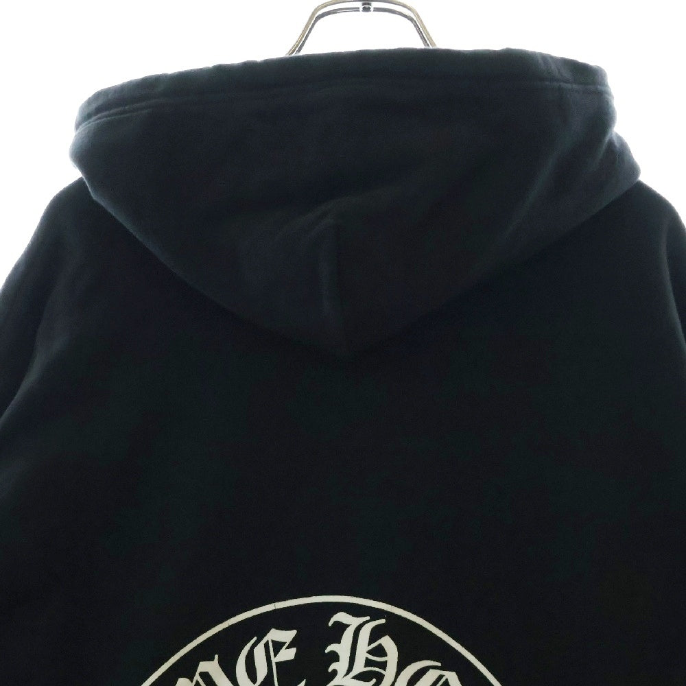 CHROME HEARTS(クロムハーツ) Malibu Horseshoe Pullover Hoodie マリブ限定 ホースシュープリントプルオーバーフーディ スウェットパーカー ブラック