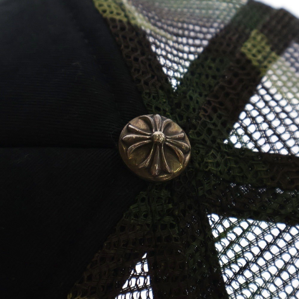 CHROME HEARTS(クロムハーツ) TRUCKER CAP トラッカーキャップ クロスボール付メッシュキャップ カーキ