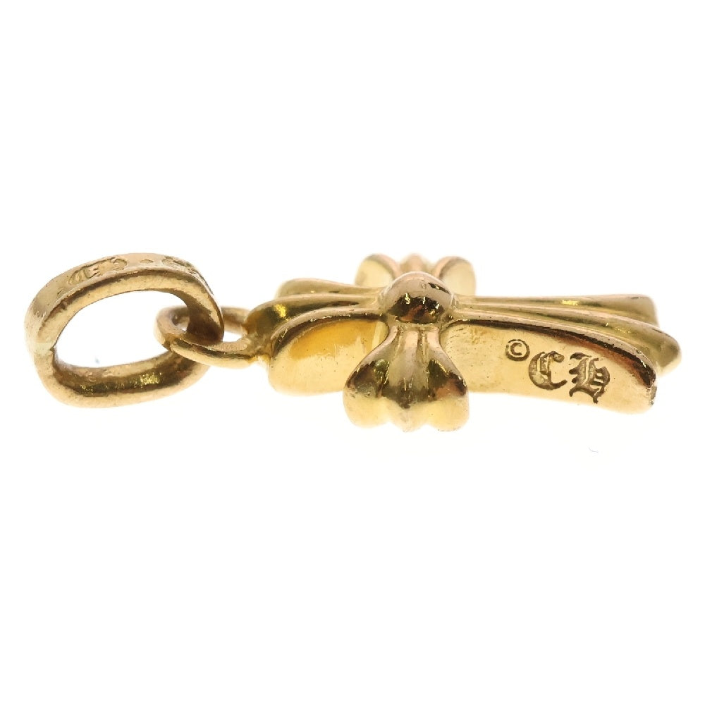 CHROME HEARTS(クロムハーツ) 22K CRS BBYFAT P/DIA ベイビーファットクロス PAVEダイヤ ペンダントトップ ゴールド BCA035