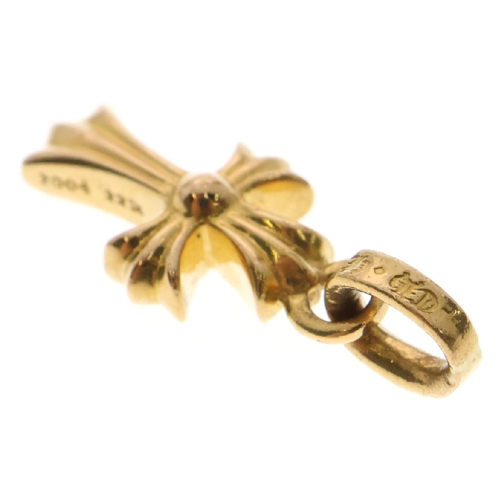 CHROME HEARTS(クロムハーツ) 22K CRS BBYFAT P/DIA ベイビーファットクロス PAVEダイヤ ペンダントトップ ゴールド BCA035