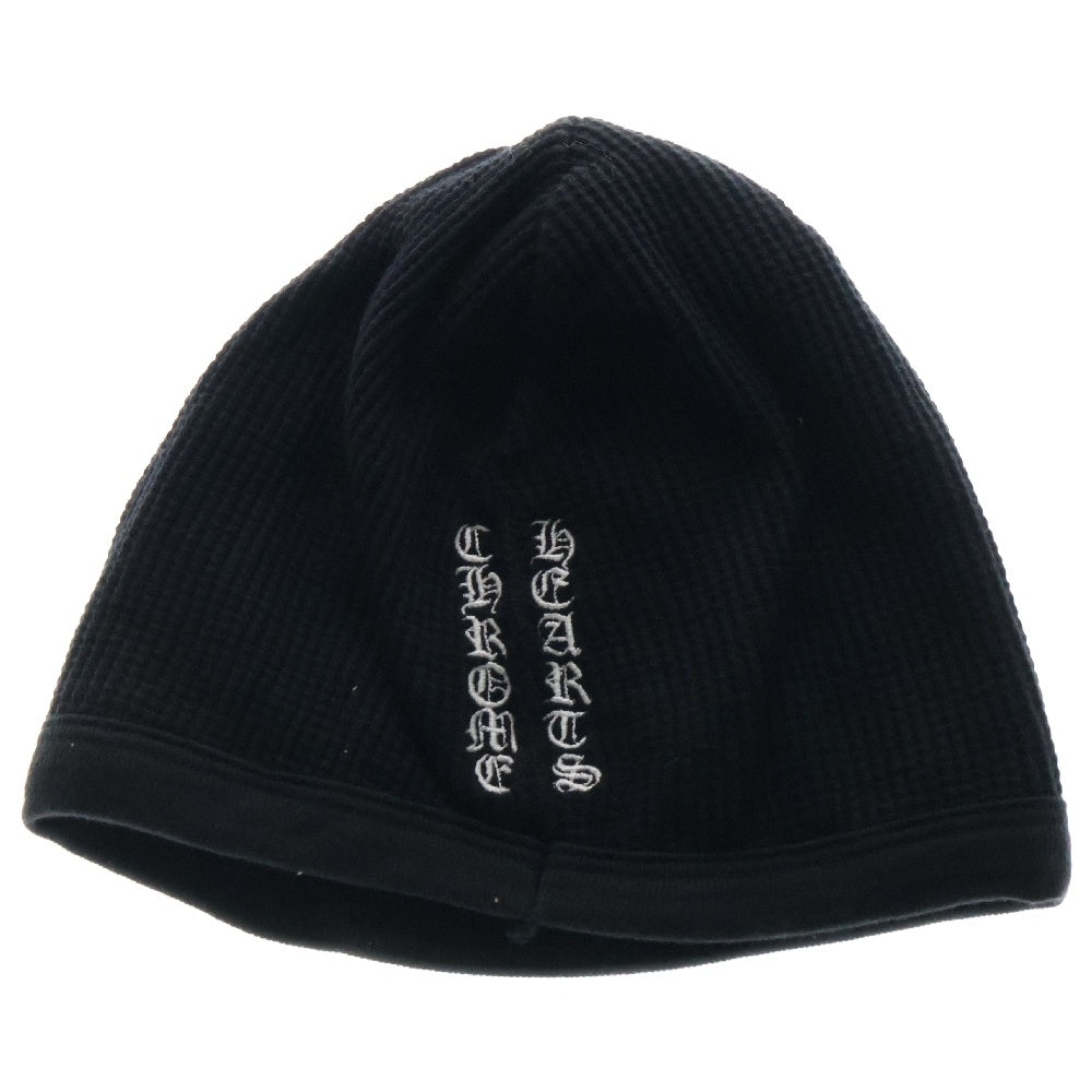 CHROME HEARTS(クロムハーツ) OLD BEANIE クロス ビーニー ニットキャップ 帽子 サーマル ブラック