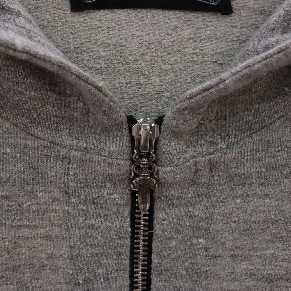 CHROME HEARTS(クロムハーツ) オールドハーフジップクロスパッチパーカー
