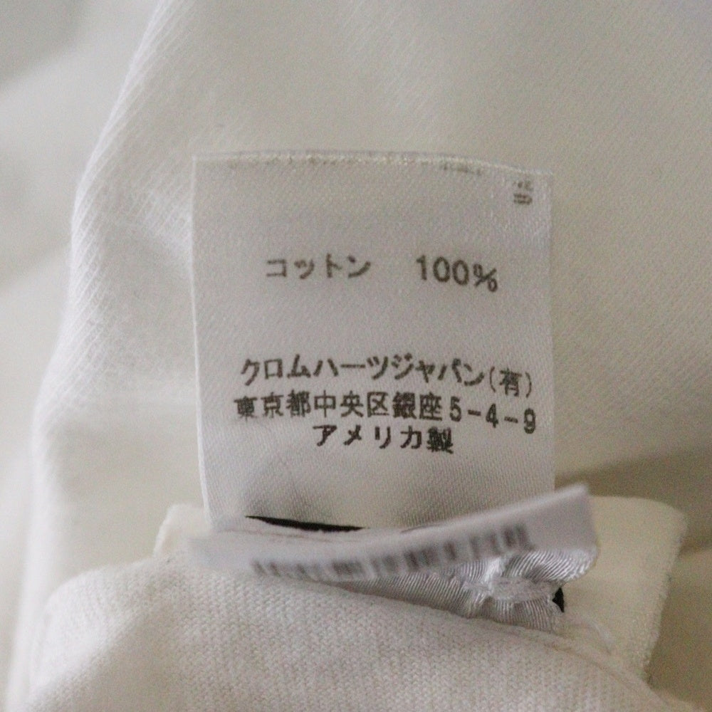 CHROME HEARTS(クロムハーツ) T-SHIRT FOTI HARRIS TEETER フォティ ハリスティータ 半袖Tシャツ ホワイト