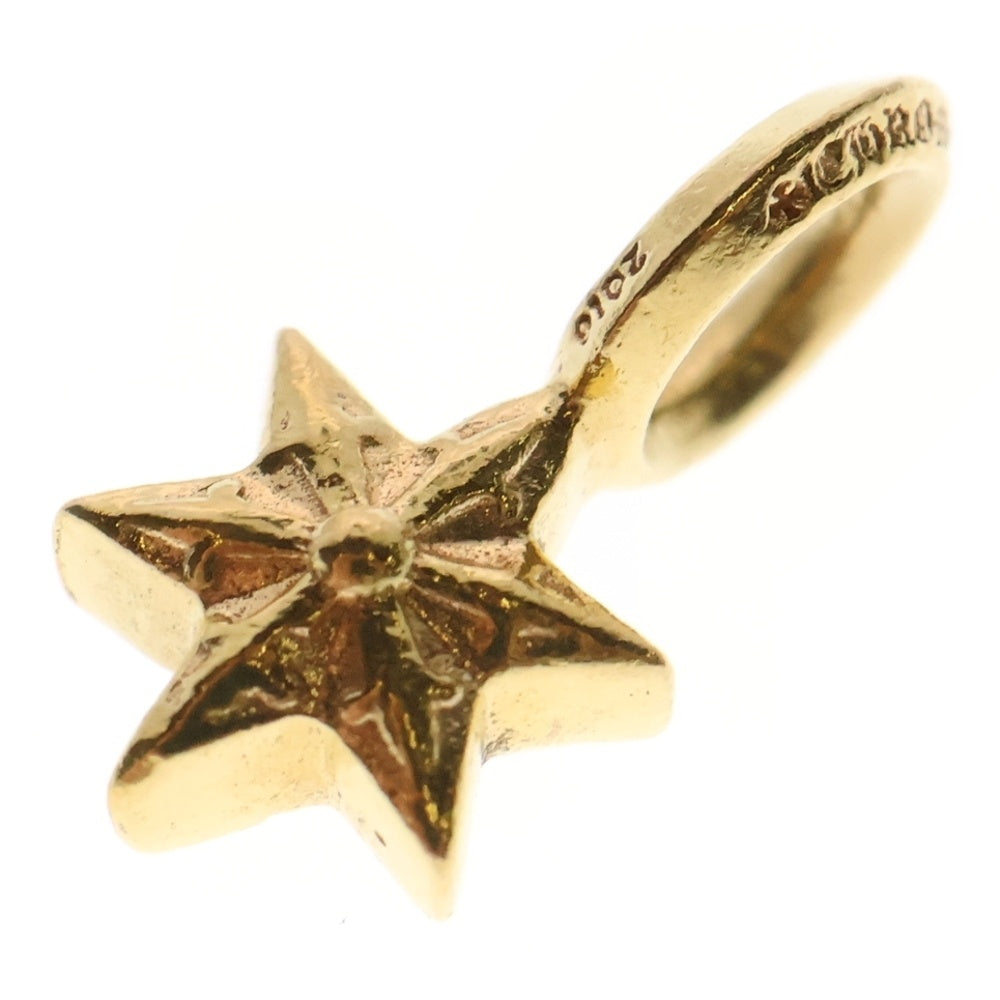 CHROME HEARTS(クロムハーツ) 22K STACK STAR V2 スタースタックチャーム ペンダントトップ ゴールド BCA405