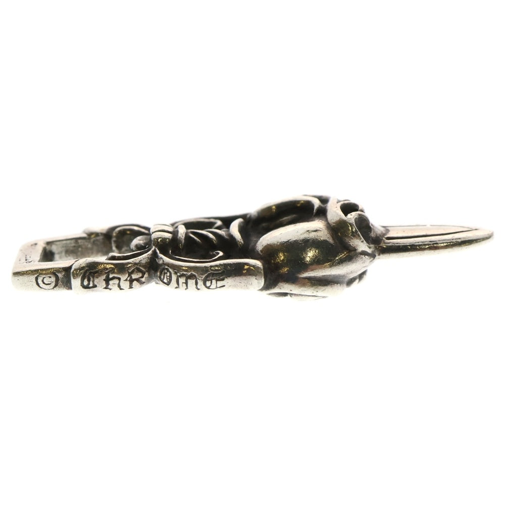 CHROME HEARTS(クロムハーツ) DAGGER HEART ダガーハート ペンダントトップ シルバー BCA243