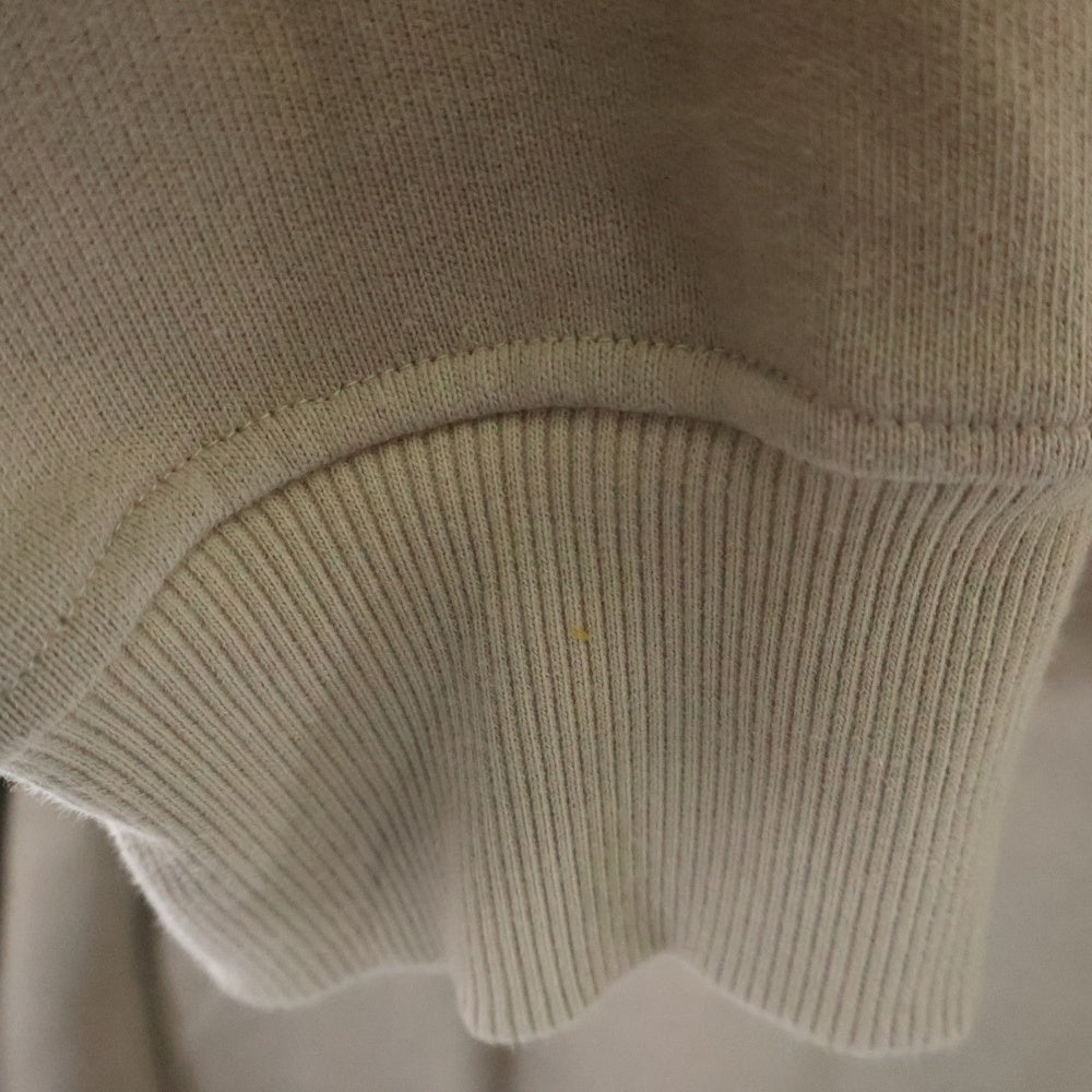 cvtvlist(カタリスト) USUAL HOODIE ロゴ刺繍 プルオーバーパーカー フーディー アイボリー 240111LC04