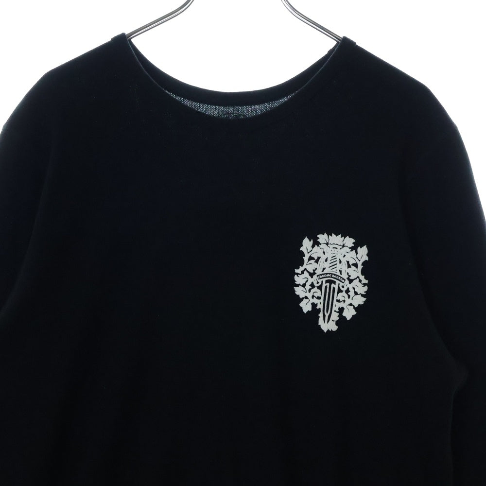CHROME HEARTS(クロムハーツ) Thermal L S ヴァインダガーバックプリントサーマル長袖カットソー