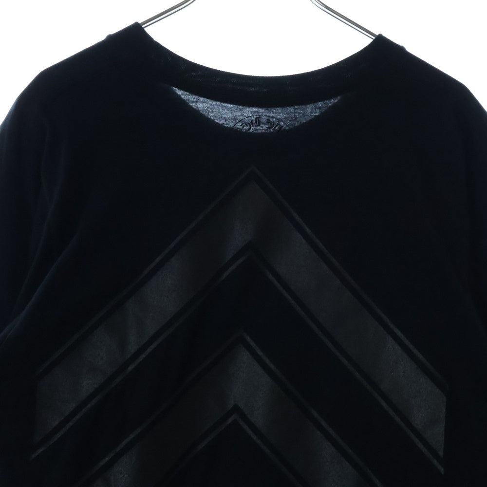 CHROME HEARTS(クロムハーツ) FOTI L/S TEE フォティ ジャービスプリント長袖Tシャツ カットソー ロンT ブラック