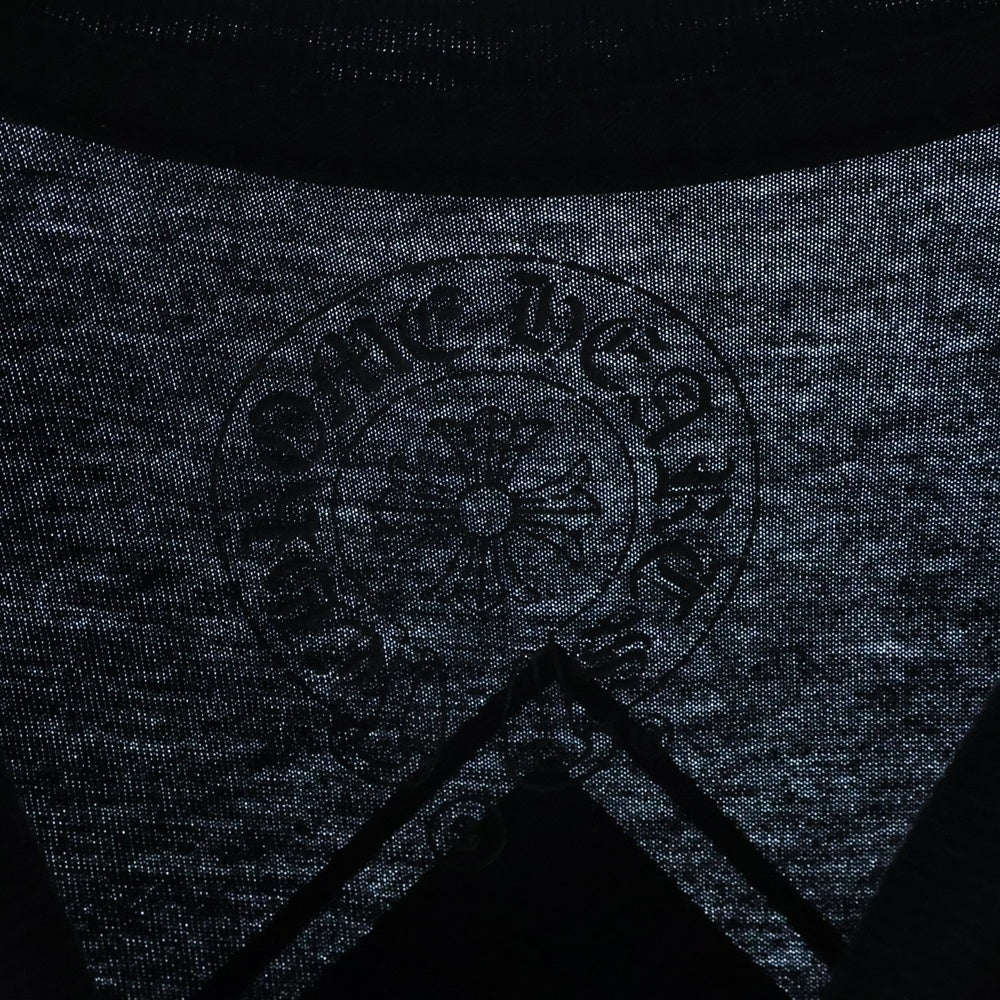 CHROME HEARTS(クロムハーツ) FOTI L/S TEE フォティ ジャービスプリント長袖Tシャツ カットソー ロンT ブラック