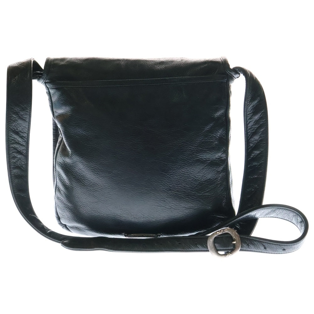 CHROME HEARTS(クロムハーツ) BAG-MAIL メールバッグ フィリグリー装飾レザーショルダーバッグ ブラック