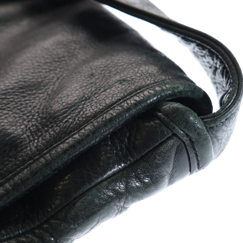 CHROME HEARTS(クロムハーツ) BAG-MAIL メールバッグ フィリグリー装飾レザーショルダーバッグ ブラック