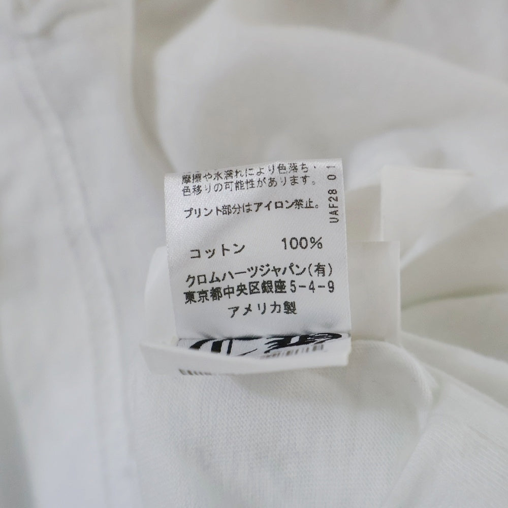 CHROME HEARTS(クロムハーツ) CH T-SHRT 1 フォティハリスティータプリント 半袖Tシャツ カットソー ホワイト