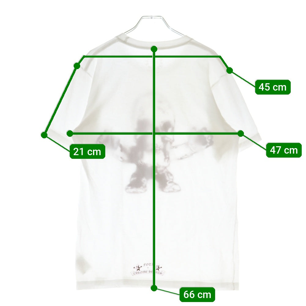 CHROME HEARTS(クロムハーツ) CH T-SHRT 1 フォティハリスティータプリント 半袖Tシャツ カットソー ホワイト