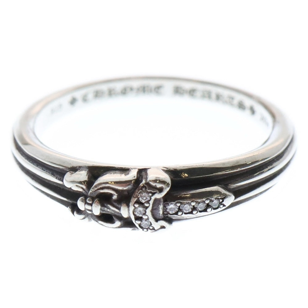 CHROME HEARTS(クロムハーツ) BABY CLSC P D ベイビークラシックダガー PAVEダイヤ シルバーリング