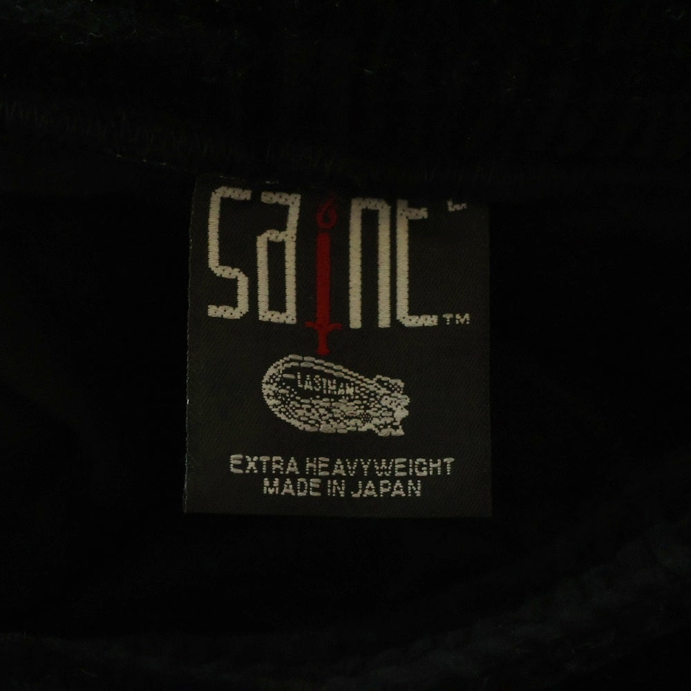 SAINT MICHAEL(セントマイケル) 25SS ベロアトラックロングパンツ ブラック SM-HR8-0000-C35