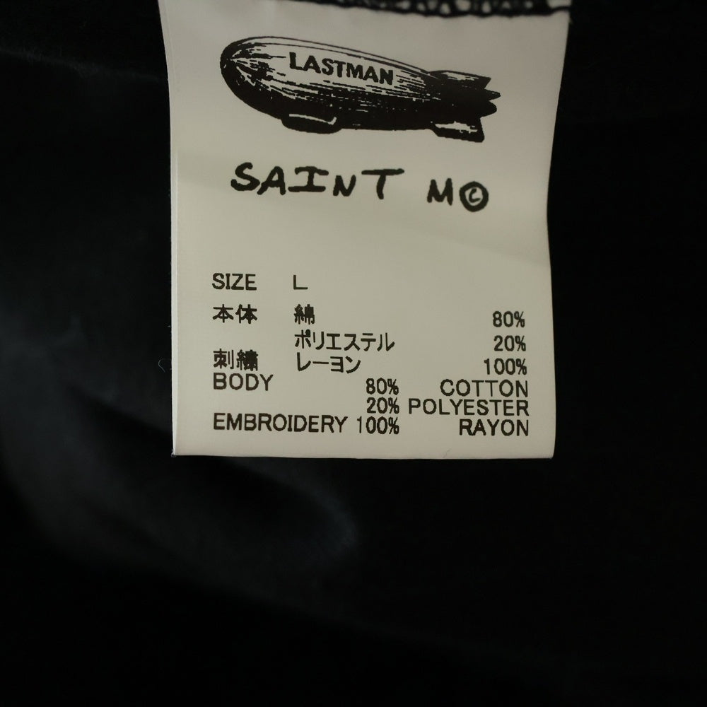 SAINT MICHAEL(セントマイケル) 25SS ベロアトラックロングパンツ ブラック SM-HR8-0000-C35