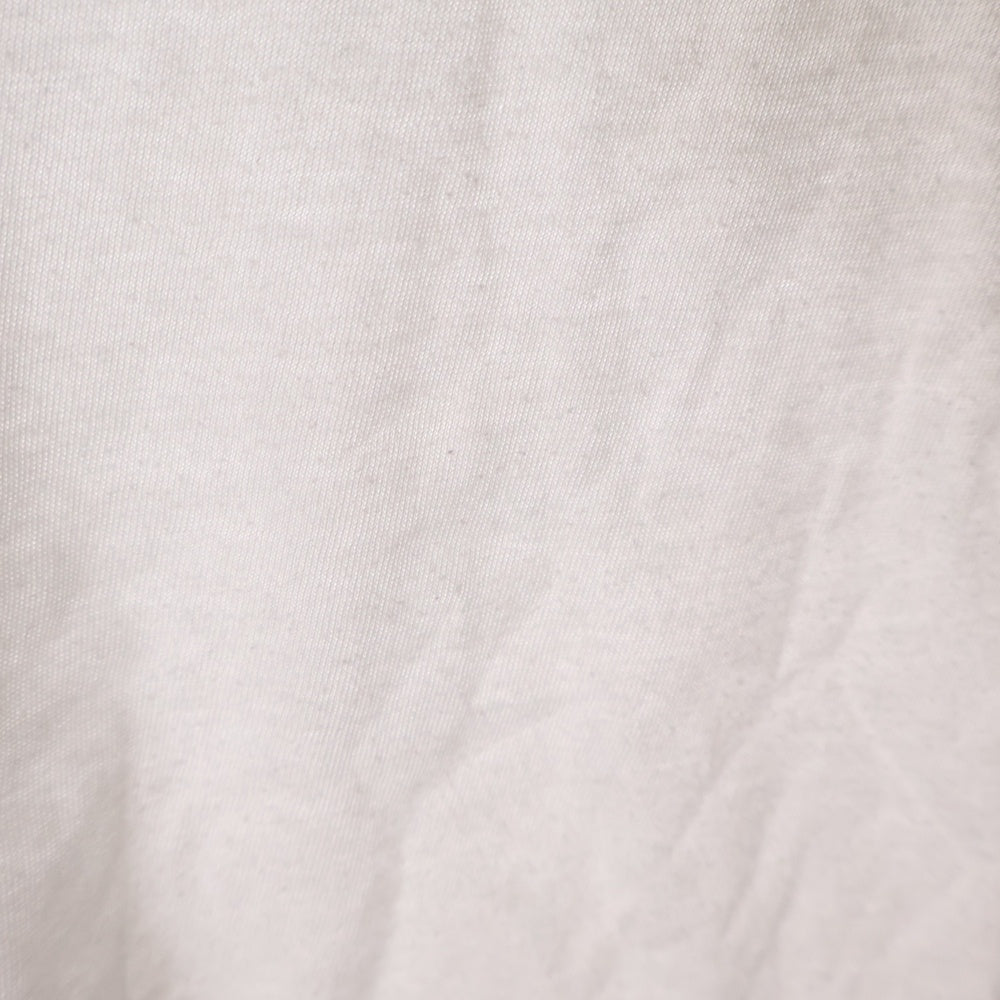 CHROME HEARTS(クロムハーツ) NECK LOGO TEE ネックロゴプリント クルーネック 半袖Tシャツ カットソー ホワイト