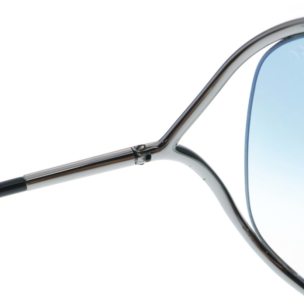 TOM FORD(トムフォード) Miranda TF130 テンプルロゴ ラウンド サングラス ブラック