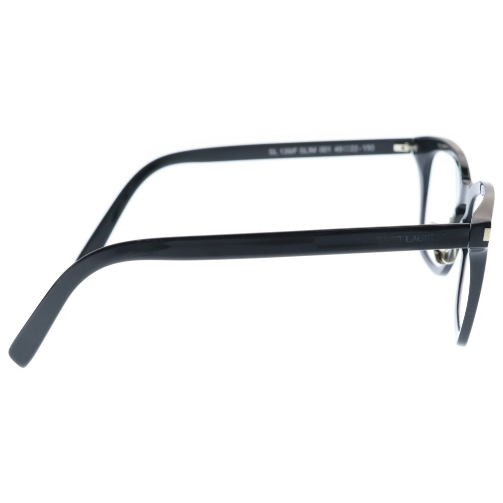 SAINT LAURENT PARIS(サンローランパリ) テンプルロゴ ウェリントン サングラス ブラック SL 139/F SLIM 001
