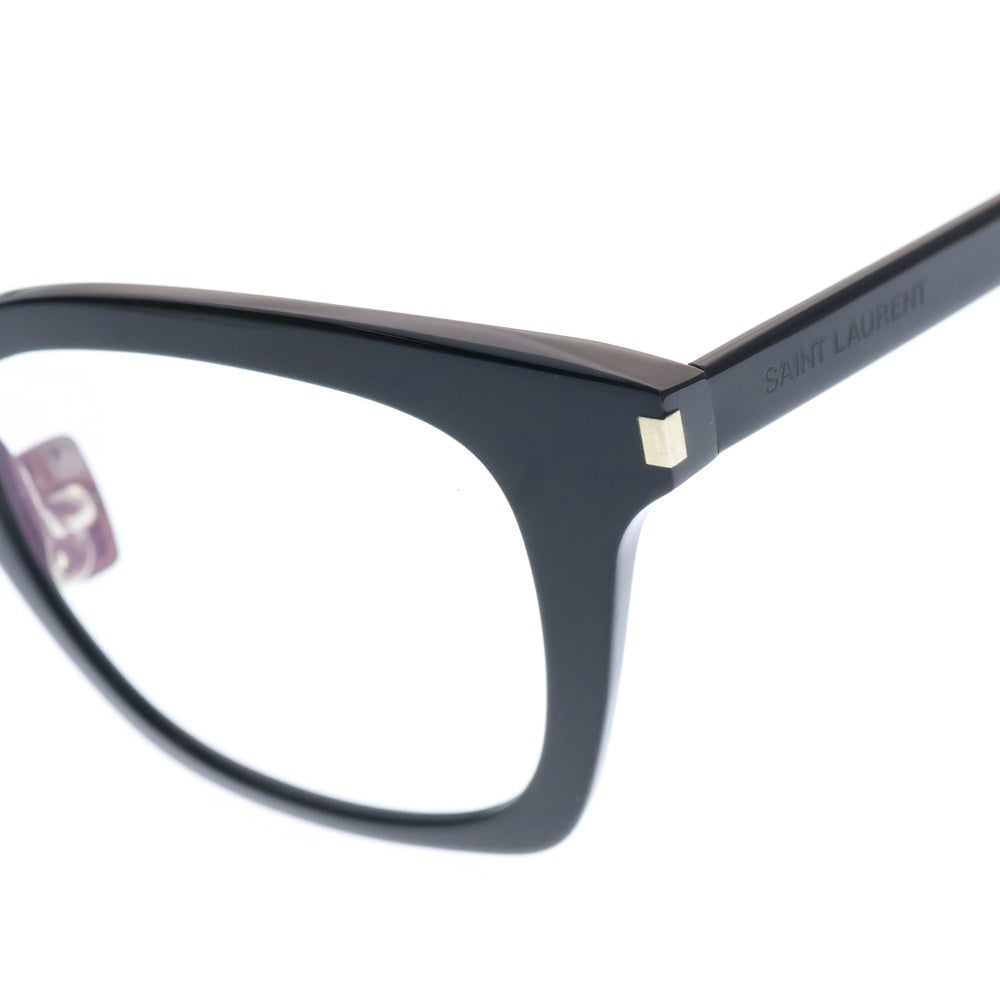 SAINT LAURENT PARIS(サンローランパリ) テンプルロゴ ウェリントン サングラス ブラック SL 139/F SLIM 001
