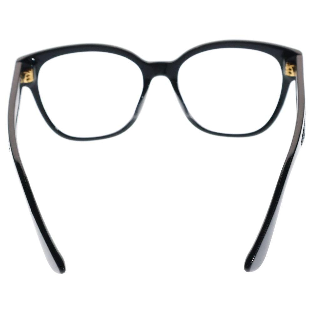 miumiu(ミュウミュウ) テンプルラインストーン ウェリントン サングラス ブラック VMU 06O-A