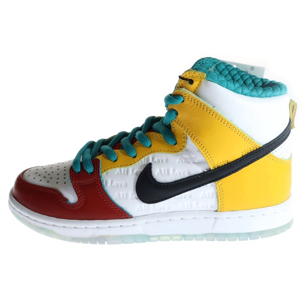 NIKE SB(ナイキエスビー) Dunk High Pro QS DH7778-100 ハイカットスニーカー US6/24cm マルチ
