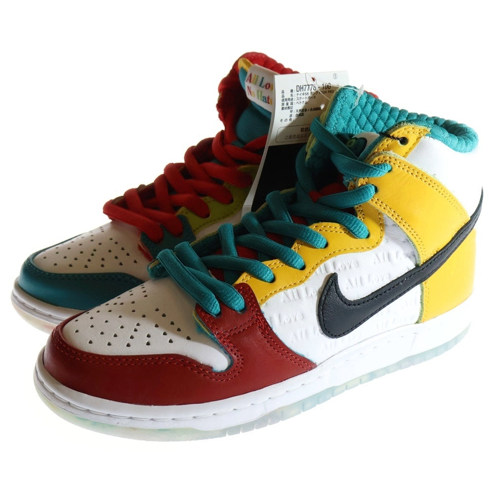 NIKE SB(ナイキエスビー) Dunk High Pro QS DH7778-100 ハイカットスニーカー US6/24cm マルチ